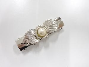 アンティーク　パール　帯留め